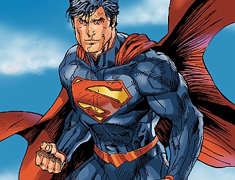 Superman colorisation 2 1600px Super-Man : j'ai reproduit un dessin de Jim Lee, reproduit l'encrage de Scott Williams et reproduit la colorisation d'Alex Sinclair. Le ciel est une création...